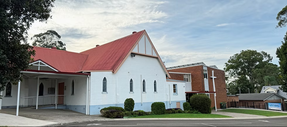 Holy Trinity Anglican Baulkham Hills, the church Alight Creative is a ministry of